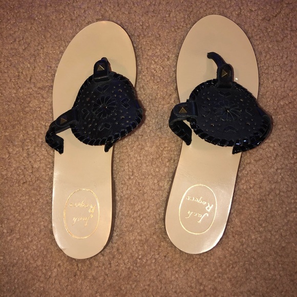 Jack Rogers Shoes - Black Jack Roger sandals